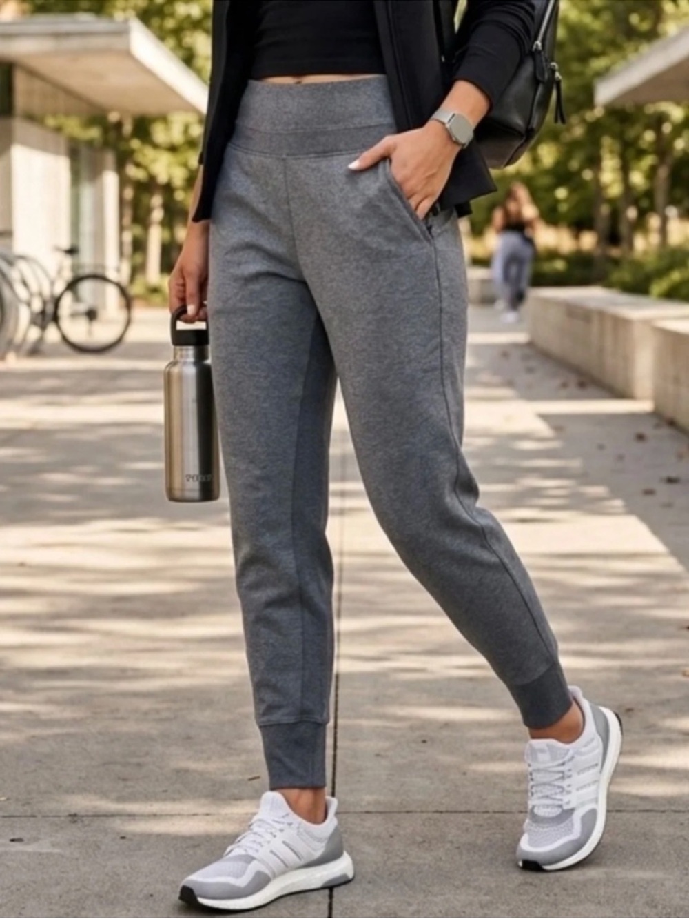 Athleta Venice Jogger Pants Grey